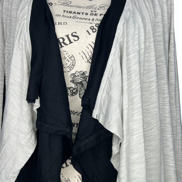 Laila Jayde SMALL Double Layered Waterfall Cardigan - Stitch Fix Jersey Knit - Picture 10 of 12